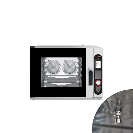 GGM Gastro Commercial Electric Combi Oven - Touchscreen Controls - 5x GN 1/1 - incl. Automatic washing system