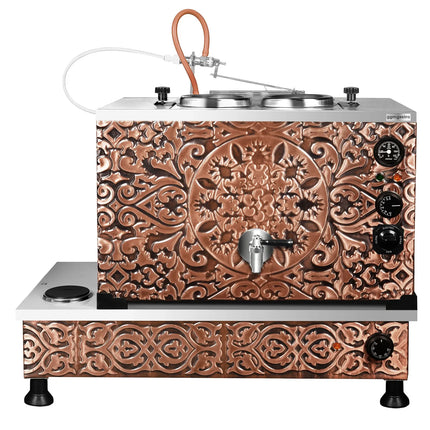 GGM Gastro Commercial Electric Copper Tea Urn - 770mm - 22 Litres
