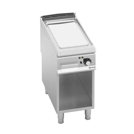 GGM Gastro Commercial Electric Griddle - 6.8kW - Smooth Plate - on Stand