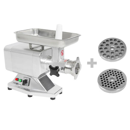 GGM Gastro Commercial Electric Meat Mincer - Size 12 - 120kg/h - 850 W - Mincing Plate 4.5mm