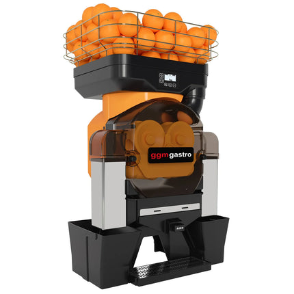 GGM Gastro Commercial Electric Orange Juicer - Orange - Push & Juice button - Automatic fruit feed