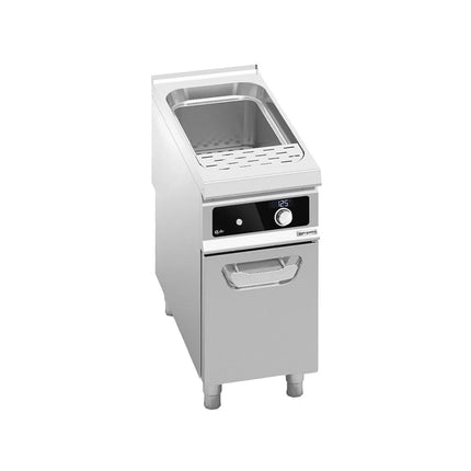 GGM Gastro Commercial Electric Pasta Cooker - Single Tank - Freestanding - 40L - 10kW - with Drain Tap - with Bflex Digital Controls