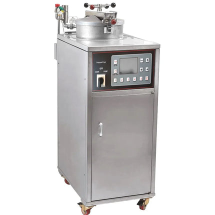 GGM Gastro Commercial Electric Pressure Fryer - 15 litres - 4kW - Digital - with built-in oil filtration