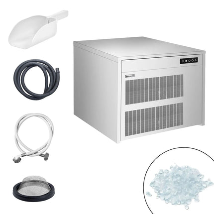 GGM Gastro Commercial Flake Ice Machine - 390 kg/24 h