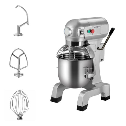 GGM Gastro Commercial Floor Standing Planetary Mixer - 10L - 450W - incl. 3 attachments