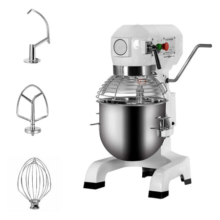 GGM Gastro Commercial Floor Standing Planetary Mixer - 10L - 450W - incl. 3 attachments