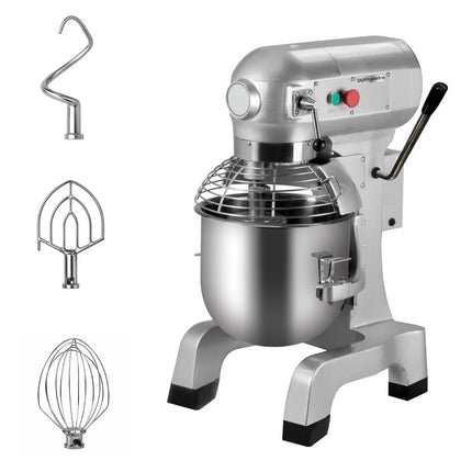 GGM Gastro Commercial Floor Standing Planetary Mixer - 20L - 1,1kW - incl. 3 attachments