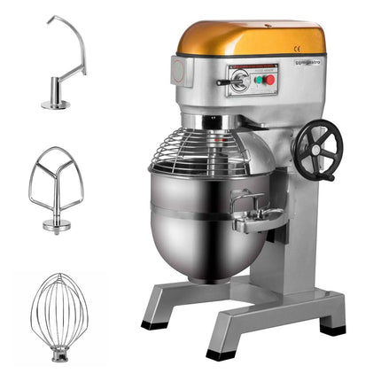 GGM Gastro Commercial Floor Standing Planetary Mixer - 60L - 2,24kW - incl. 3 attachments