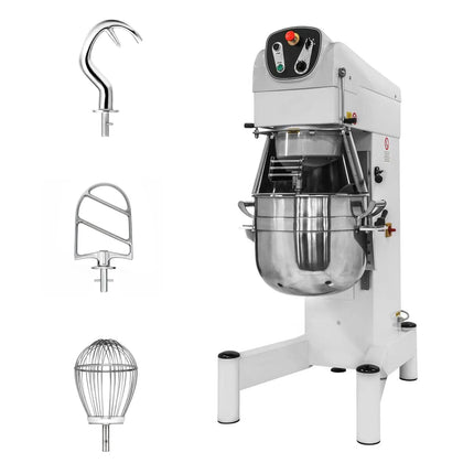 GGM Gastro Commercial Floor Standing Planetary Mixer - 60L - 2,2kW - incl. 3 attachments