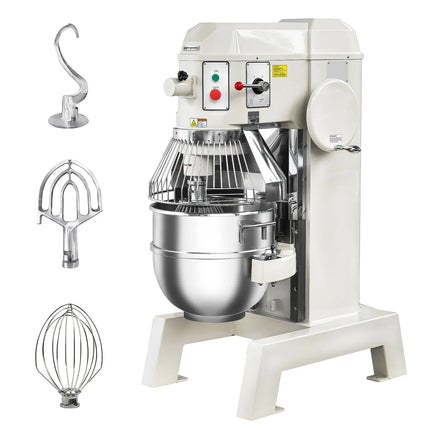 GGM Gastro Commercial Floor Standing Planetary Mixer - 60L - 3kW - incl. 3 attachments