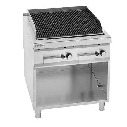 GGM Gastro Commercial Gas Chargrill Paolo 900 - 800mm - Freestanding - Cast-Iron Cooking Grids