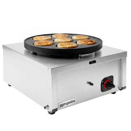 GGM Gastro Commercial Gas Crepe Maker - Thermostatic Control