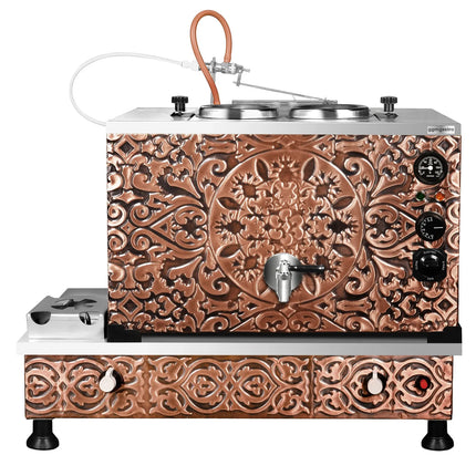 GGM Gastro Commercial Gas & Electric Copper Tea Urn - 770mm - 22 Litres