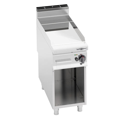 GGM Gastro Commercial Gas Griddle - 10.0kW - Smooth Plate - Cooking area: 395x500mm - on Stand