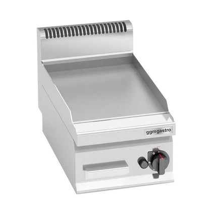 GGM Gastro Commercial Gas Griddle - 4.0kW - Smooth Plate - Cooking area: 296x430mm