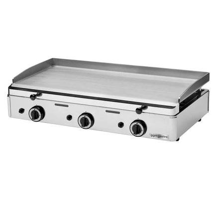 GGM Gastro Commercial Gas Griddle - 8.25kW - Smooth Plate - Cooking area: 783x395mm