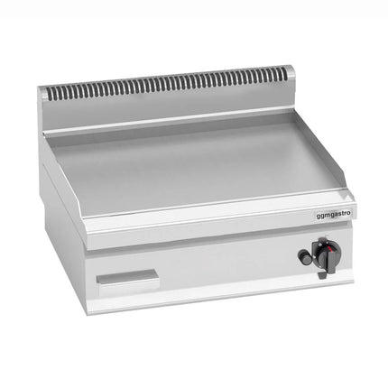 GGM Gastro Commercial Gas Griddle - 8kW - Smooth Plate - Cooking area: 596x430mm