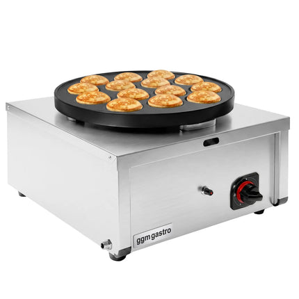 GGM Gastro Commercial Gas Mini Pancake Maker - Thermostatic Control