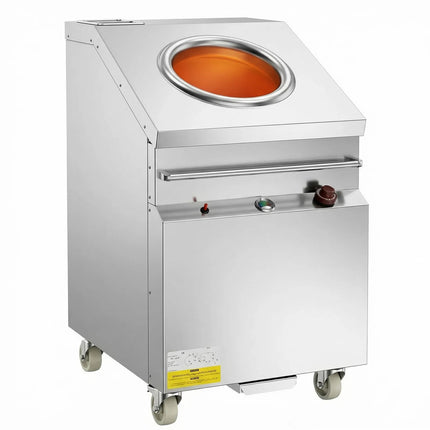 GGM Gastro Commercial Gas Tandoor Oven - Manual Controls - 12kW - 715x1225mm - stainless steel