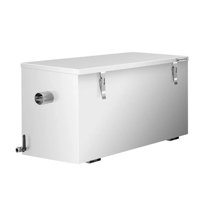 GGM Gastro Commercial Grease Trap - 20L - with sludge basket 10L - for up to 50 covers/day - under-sink - 2.5L/min