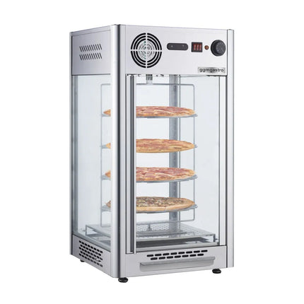 GGM Gastro Commercial Heated Display Cabinet - 470mm - 1.2kW - with 4 shelves