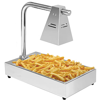 GGM Gastro Commercial Heated Gantry Infrared with 1 Heat Lamp - 400x285mm - 290W - for GN 1/2 - Single Tier