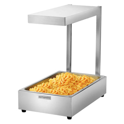 GGM Gastro Commercial Heated Gantry Infrared with Heat Lamp - 335x565mm - 1kW - for GN 1/1