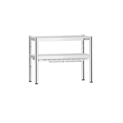 GGM Gastro Commercial Heated Gantry PREMIUM with 1 Ceramic Heater - 800x370mm - 700W - 2 Tier - height-adjustable