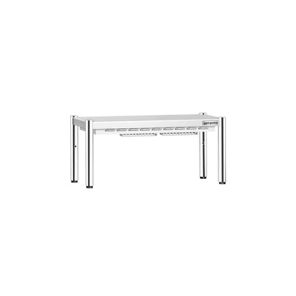 GGM Gastro Commercial Heated Gantry PREMIUM with 1 Ceramic Heater - 800x370mm - 700W - Single Tier - height-adjustable