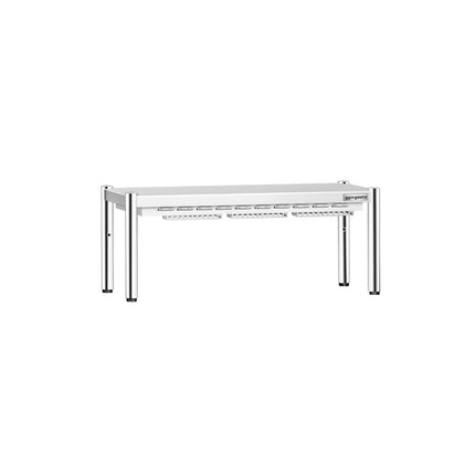 GGM Gastro Commercial Heated Gantry PREMIUM with Ceramic Heaters - 1200x370mm - 1.05kW - Single Tier - height-adjustable
