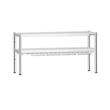 GGM Gastro Commercial Heated Gantry PREMIUM with Ceramic Heaters - 1600x370mm - 1.4kW - 2 Tier - height-adjustable