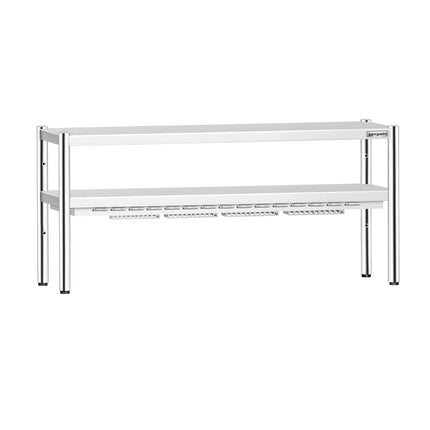 GGM Gastro Commercial Heated Gantry PREMIUM with Ceramic Heaters - 1800x370mm - 1.4kW - 2 Tier - height-adjustable