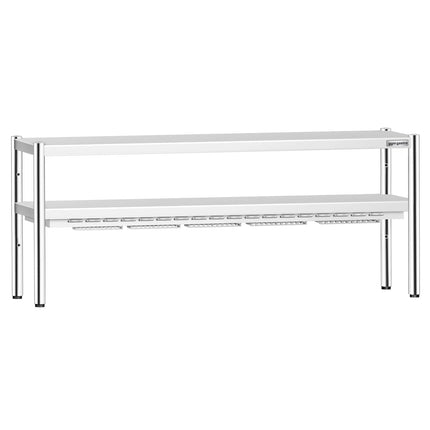 GGM Gastro Commercial Heated Gantry PREMIUM with Ceramic Heaters - 2000x370mm - 1.75kW - 2 Tier - height-adjustable