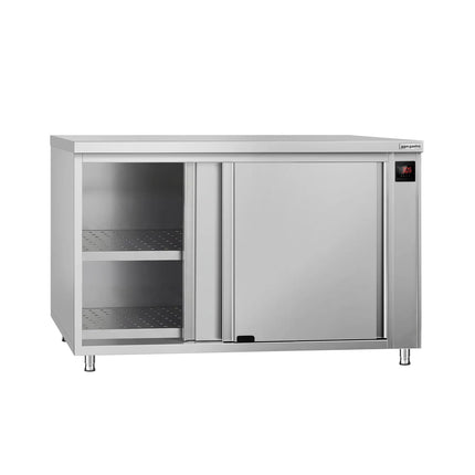 GGM Gastro Commercial Hot Cupboard ECO - 1200x600mm - with sliding doors - digital