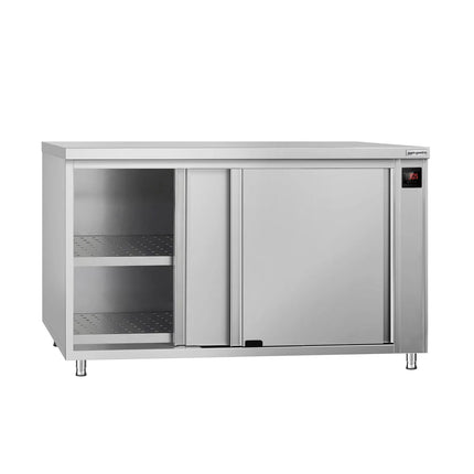 GGM Gastro Commercial Hot Cupboard ECO - 1400x600mm - with sliding doors - digital