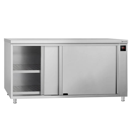 GGM Gastro Commercial Hot Cupboard ECO - 2000x700mm - with sliding doors - Digital