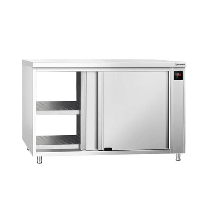GGM Gastro Commercial Hot Cupboard PREMIUM – 1200 × 700 mm – Pass-Through – Sliding Doors – Digital