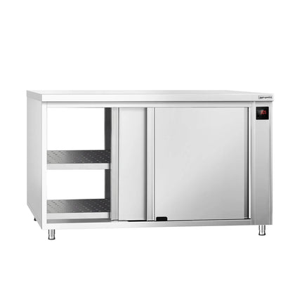 GGM Gastro Commercial Hot Cupboard PREMIUM – 1400 × 600 mm – Pass-Through – Sliding Doors – Digital