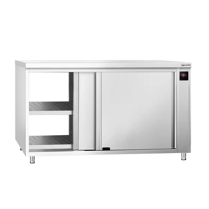 GGM Gastro Commercial Hot Cupboard PREMIUM – 1600 × 700 mm – Pass-Through – Sliding Doors – Digital