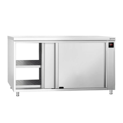 GGM Gastro Commercial Hot Cupboard PREMIUM – 1800 × 600 mm – Pass-Through – Sliding Doors – Digital