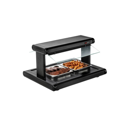 GGM Gastro Commercial Hot Plate - 919mm - 630 W - with Toughened Glass Sneeze Screen
