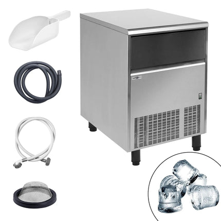 GGM Gastro Commercial Ice Machine - Bullet- 132 kg/24 h