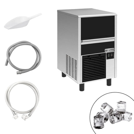 GGM Gastro Commercial Ice Machine - Bullet - 26 kg/24 h - with Drain Pump