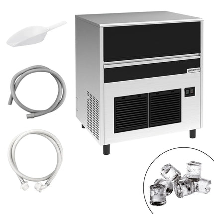 GGM Gastro Commercial Ice Machine - Bullet - 85 kg/24 h - with Drain Pump