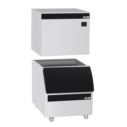 GGM Gastro Commercial Ice Machine - Cube - 230 kg/24 h - incl. storage container