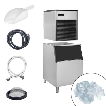 GGM Gastro Commercial Ice Machine - Nugget - 335 kg/24 h - incl. ice storage container