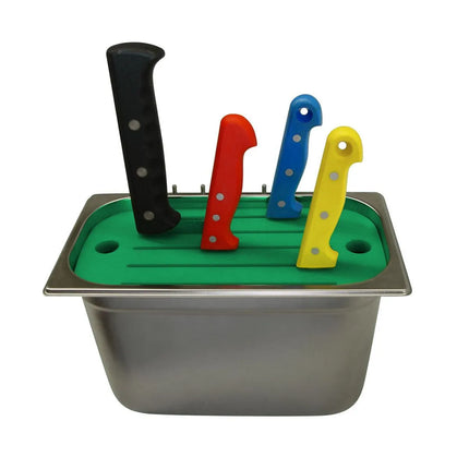 GGM Gastro Commercial knife sterilising sink - GN 1/4 - Incl. knife holder