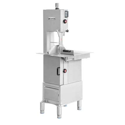 GGM Gastro Commercial Meat Band Saw - Floor-standing - 2200W - Blade Length 2400mm - Max Cutting Height 355mm