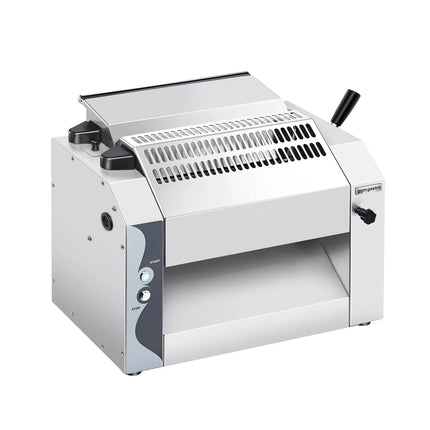 GGM Gastro Commercial Pizza Dough Roller - for 320mm pizza and pasta dough - 370W - Dough thickness 0 to 10mm