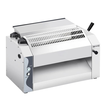 GGM Gastro Commercial Pizza Dough Roller - for 520mm pasta and pizza dough - 370W - Dough thickness 0 to 10mm